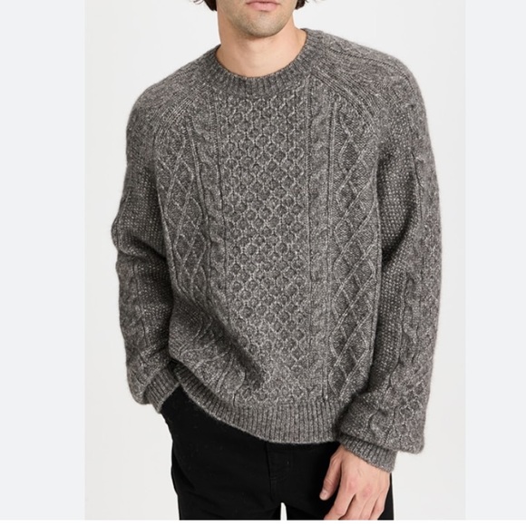 Vintage Other - Wool fisherman sweater